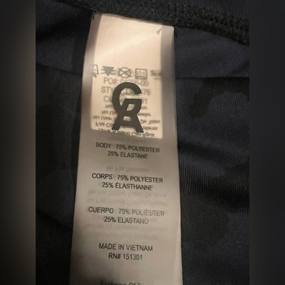 GOOD AMERICAN oasis animal print leopard blue black brown leggings - Picture 13 of 13